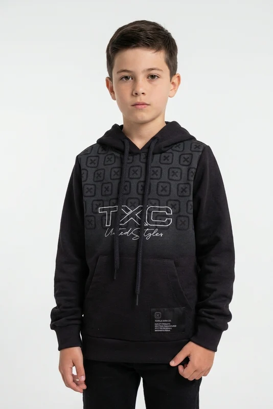 MOLETOM 3429I INFANTIL PRETO / 8A
