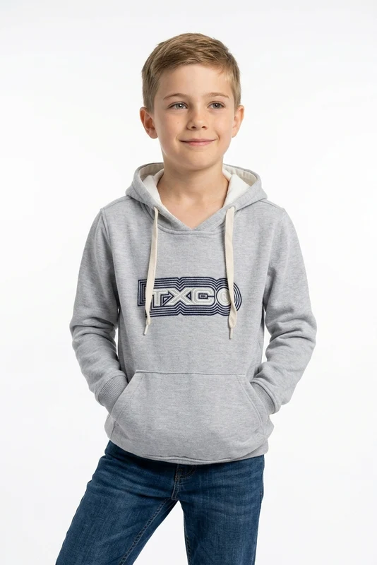 MOLETOM CUSTOM ML BORDADO 3412I INFANTIL MESCLA MEDIO / 6A