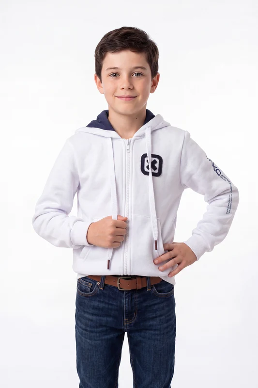 MOLETOM ML 3421I INFANTIL BRANCO / 6A