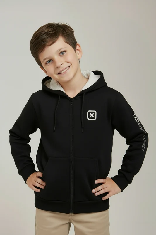 MOLETOM ML 3421I INFANTIL PRETO / 8A