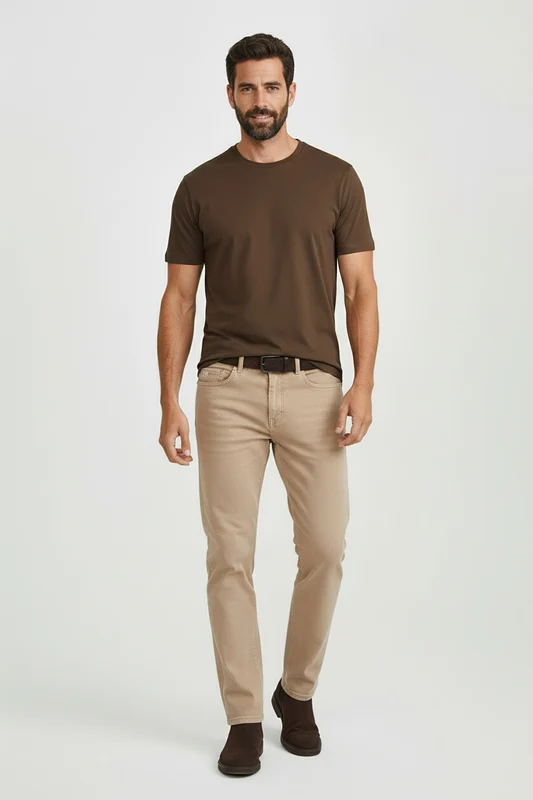 CALCA JEANS REGULAR STRETCH 18288 JEANS / 42