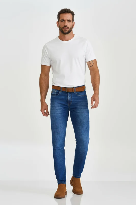 CALCA JEANS REGULAR STRETCH 18289 JEANS / 46