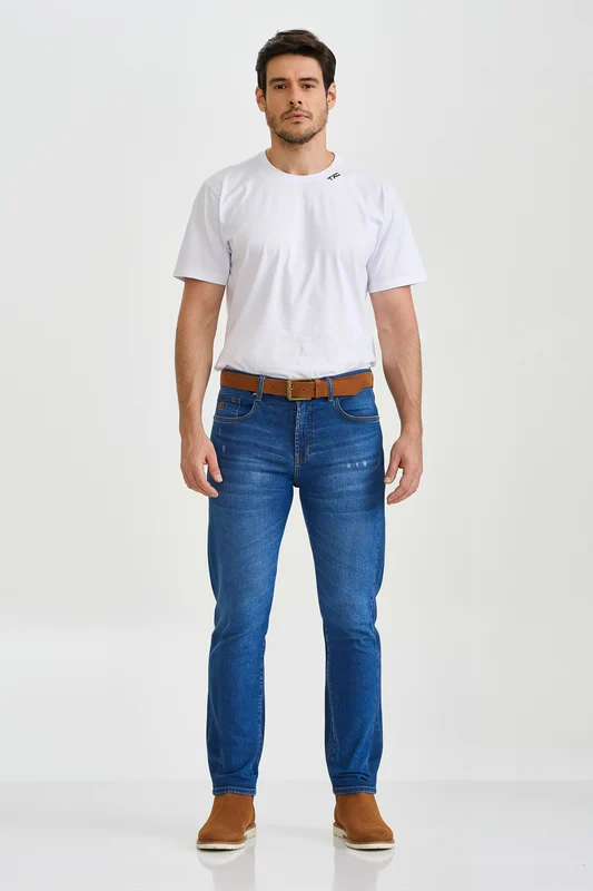 CALCA JEANS SLIM STRETCH 18293 JEANS / 40