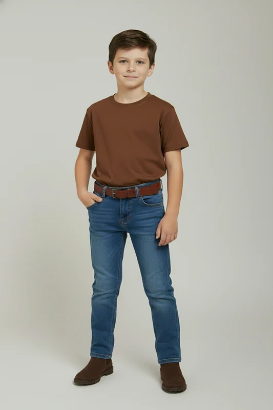 CALCA SLIM DENIM 18169I INFANTIL JEANS / 14A