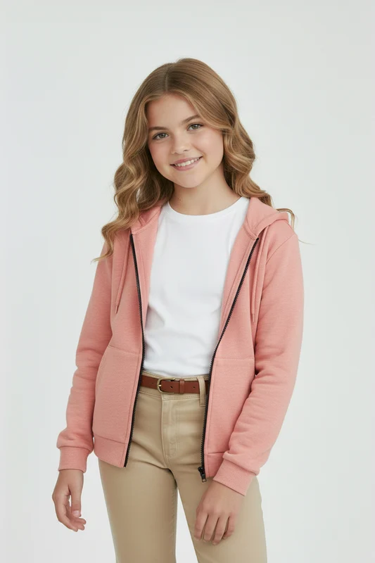 MOLETOM REGULAR 9213I INFANTIL ROSA / 14A