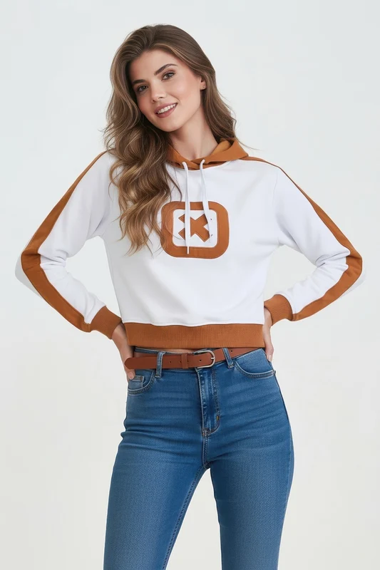 MOLETOM REGULAR CAPUZ 9219 BRANCO / M
