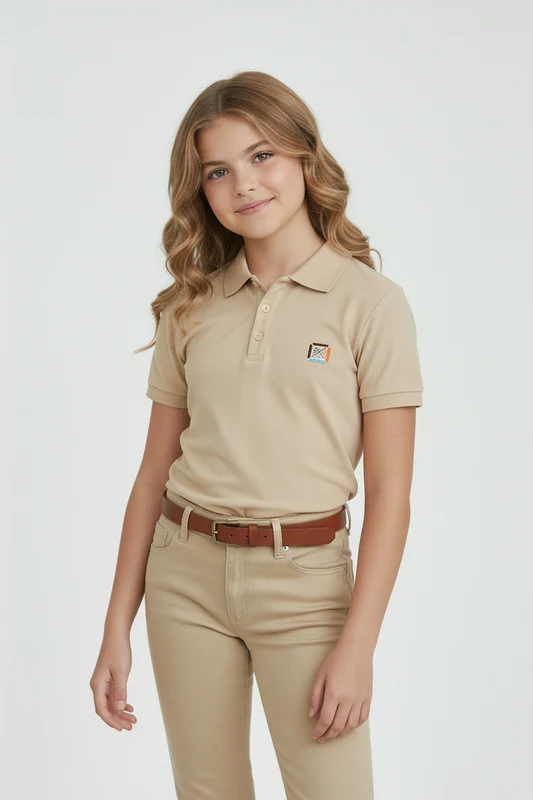 POLO SLIM MALHA 27272I INFANTIL OFF WHITE / 14A