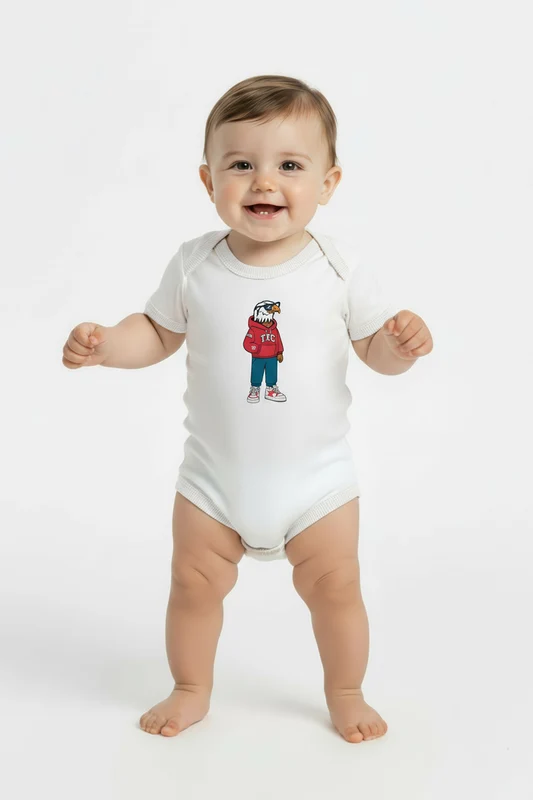 BODY REGULAR MALHA BOD0006 INFANTIL BRANCO / 3M