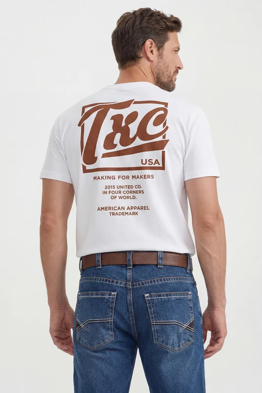 CAMISETA REGULAR FIO 30 PENTEADA 192511 BRANCO / G