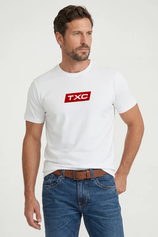 CAMISETA REGULAR FIO 30 PENTEADA 192497 BRANCO / M