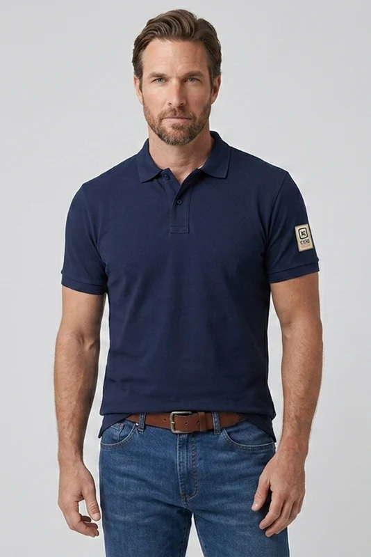 POLO REGULAR PIQUET 6931 MARINHO / M
