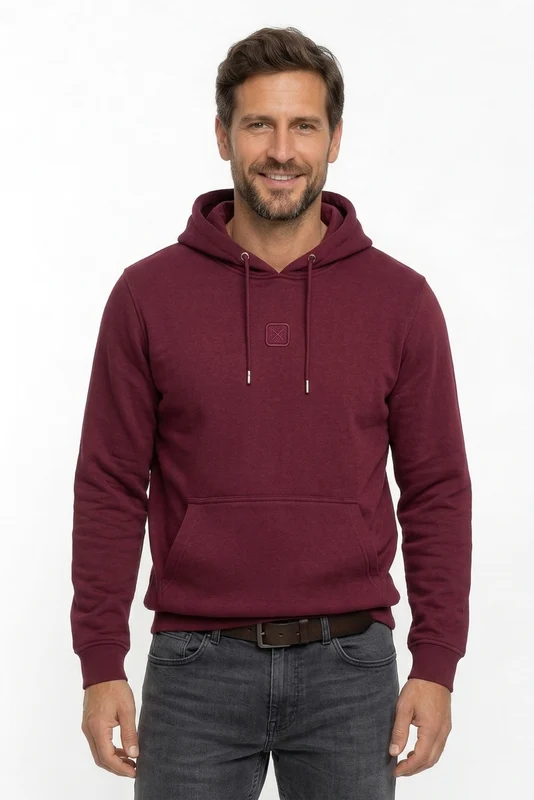MOLETOM IMPORTADO 3482 BORDO / M