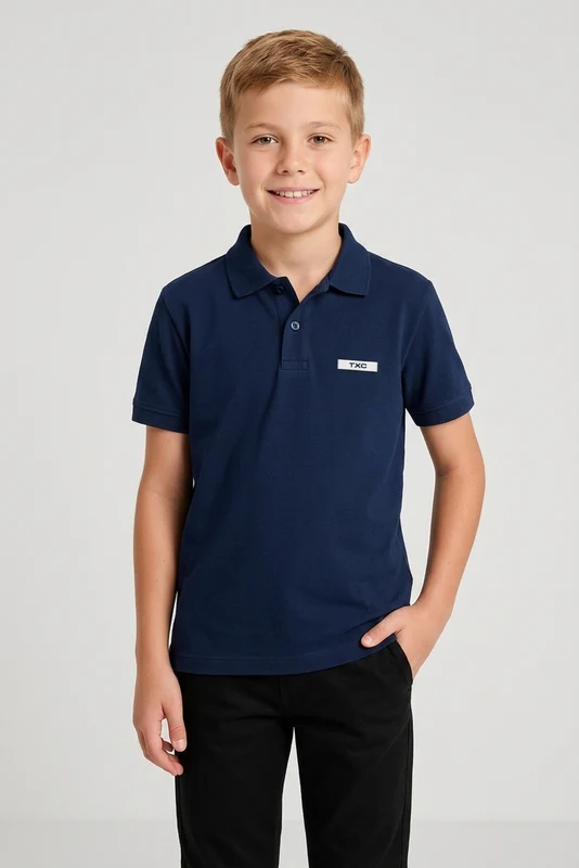 POLO REGULAR PIQUET 6914I INFANTIL MARINHO / 12A
