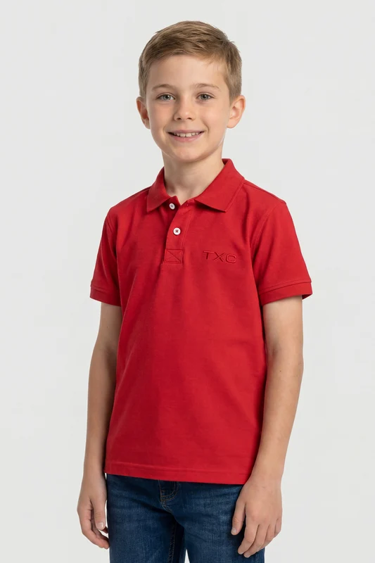 POLO REGULAR PIQUET 6920I INFANTIL VERMELHO / 4A