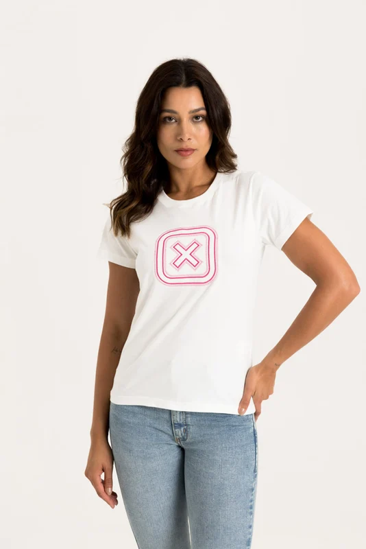 CAMISETA SLIM FIO 30 PENTEADA 51172 OFF WHITE / G