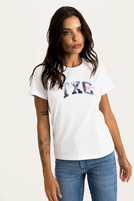 CAMISETA SLIM FIO 30 PENTEADA 51191 BRANCO / GG