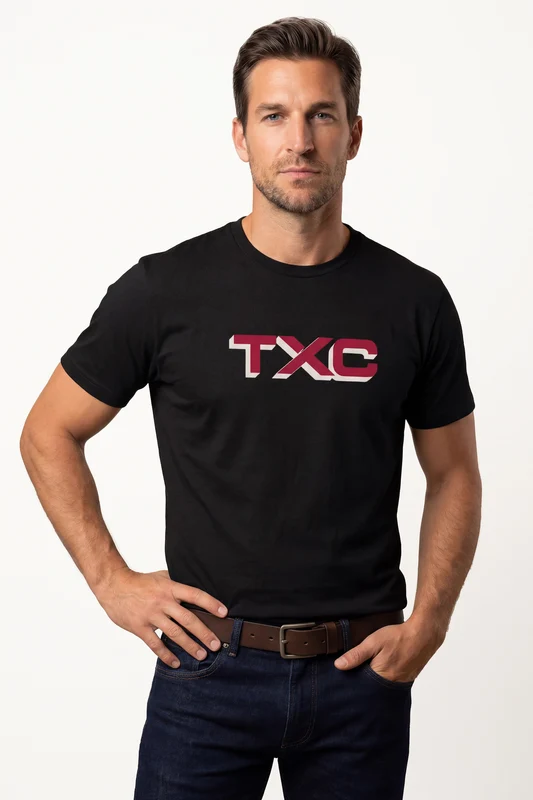 CAMISETA REGULAR FIO 30 PENTEADA 192593 PRETO / G