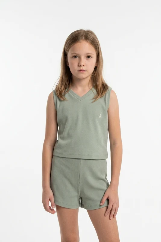 REGATA REGULAR TRICOT 51293I INFANTIL VERDE CLARO / 12A