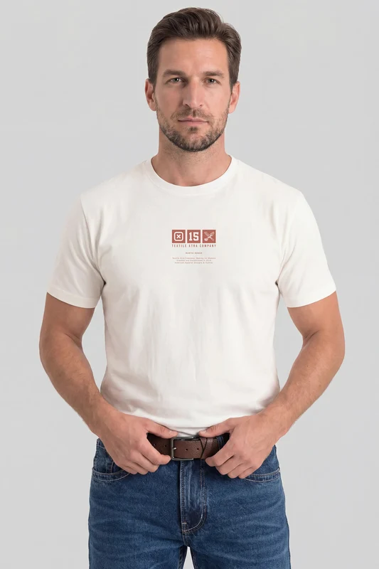 CAMISETA REGULAR FIO 30 PENTEADA 192569 PRETO / M