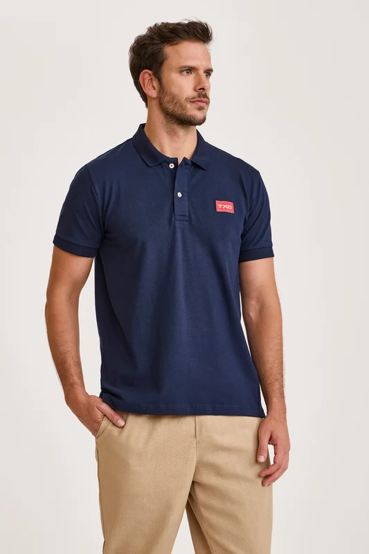 POLO REGULAR PIQUET 6969 MARINHO / P