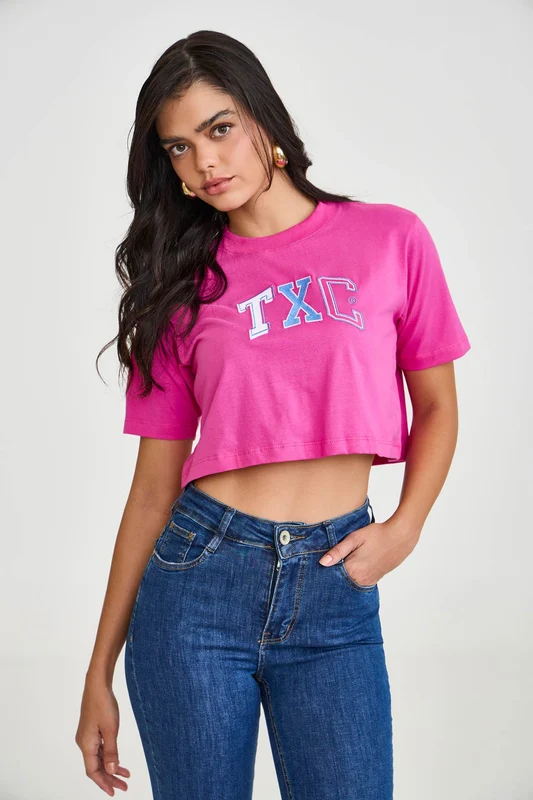 CROPPED SLIM FIO 30 51255 ROSA / G