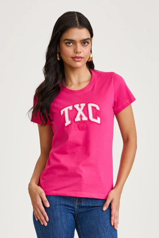 CAMISETA SLIM FIO 30 51273 ROSA / P