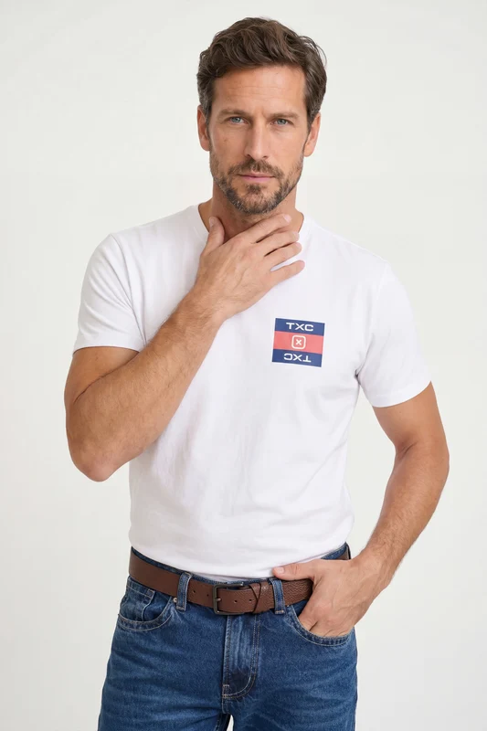 CAMISETA FIO 30 REGULAR 192724 BRANCO / G