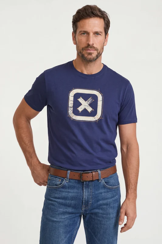 CAMISETA FIO 30 192708 MARINHO / G