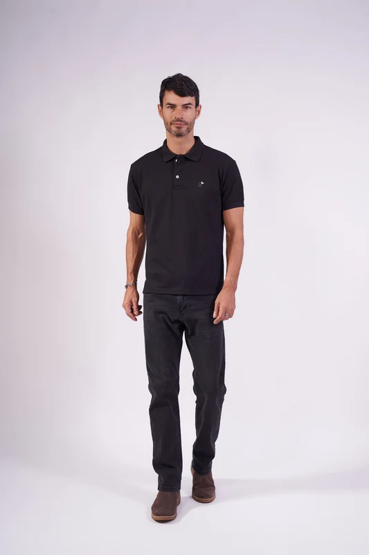 POLO X SIZE MALHA PIQUET 69107P PRETO / XG