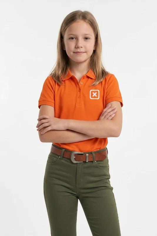 POLO SLIM 27250I INFANTIL LARANJA / 10A