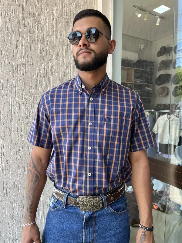 CAMISA REGULAR CUSTOM BORDADA 29183C