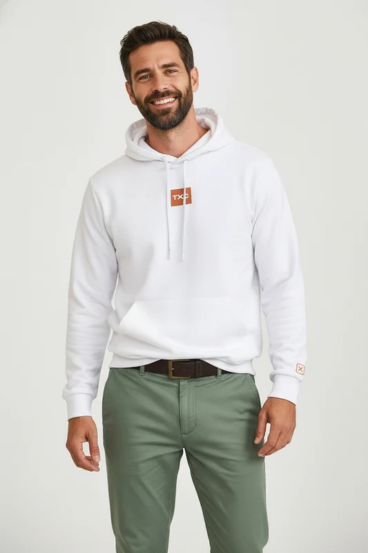 MOLETOM 3446 BRANCO / M