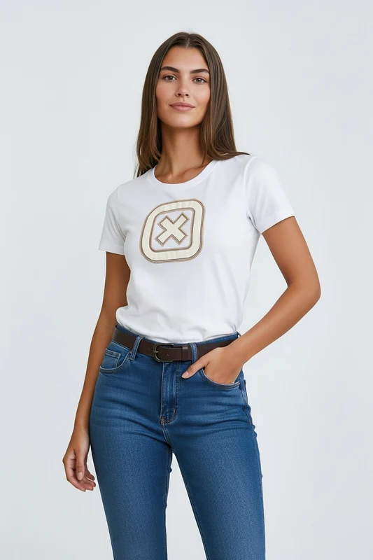 CAMISETA SLIM FIO 30 PENTEADA 51077 BRANCO / P