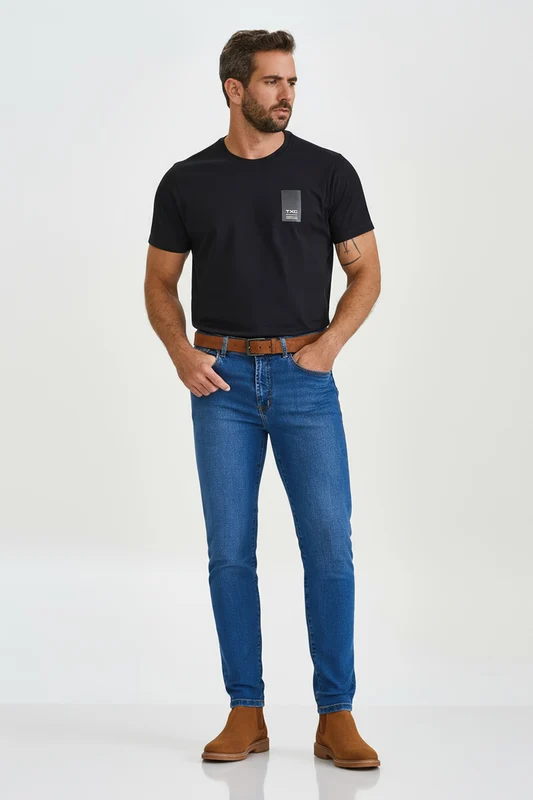 CALCA JEANS REGULAR STRETCH 18310 JEANS / 42