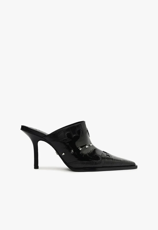 Mariah Patent Leather Pump 5.5 / Black / Patent Leather