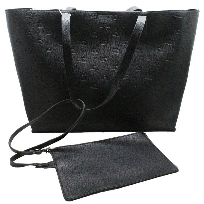 Bolsa Colcci Shopping Bag Gravação Preta Feminina