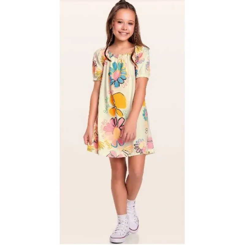 Vestido flores fkn