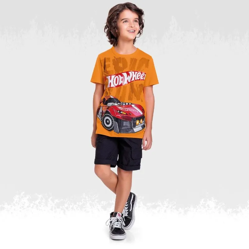 Camiseta Hot Wheels
