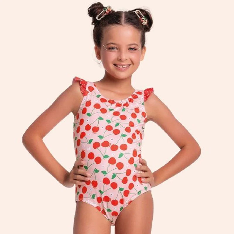 Maiô Frutinhas Fakini - Menina 10 / Rosa