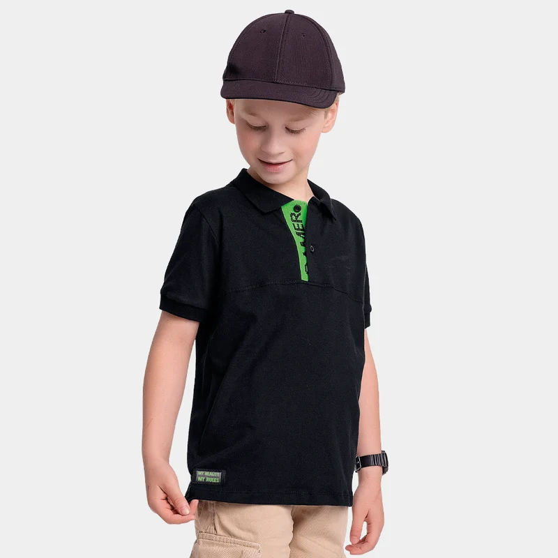 Camisa Polo Fakini Masculina 10 / Menino / Marinho