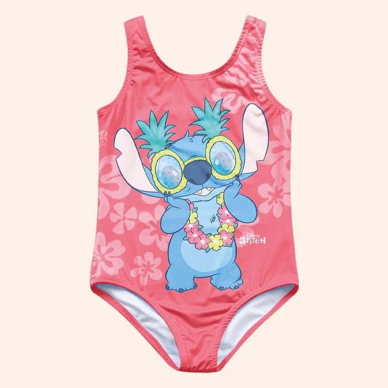 Maiô Feminino Stich Fakini 14 / Rosa