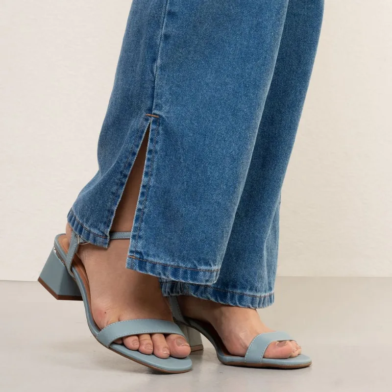 Sandália Turquesa Vizzano Feminina Turquesa - 38