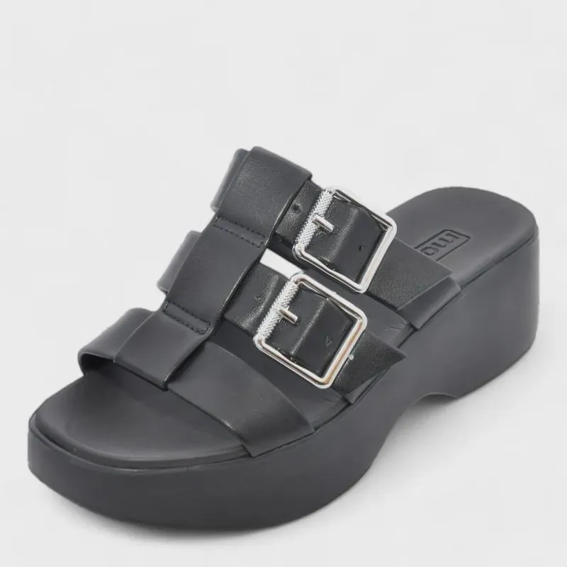 Tamanco Feminino Moleca Flatform e. V. A napa