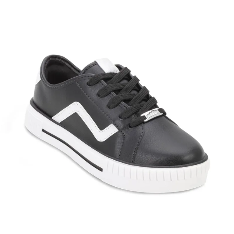 Tênis Casual Molekinha MK25-25651 27 / Preto/Branco