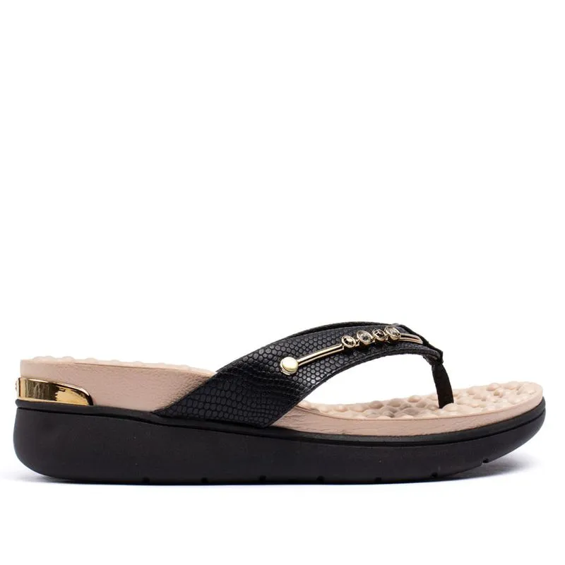 Tamanco Feminino Modare Anabela Preto - 35