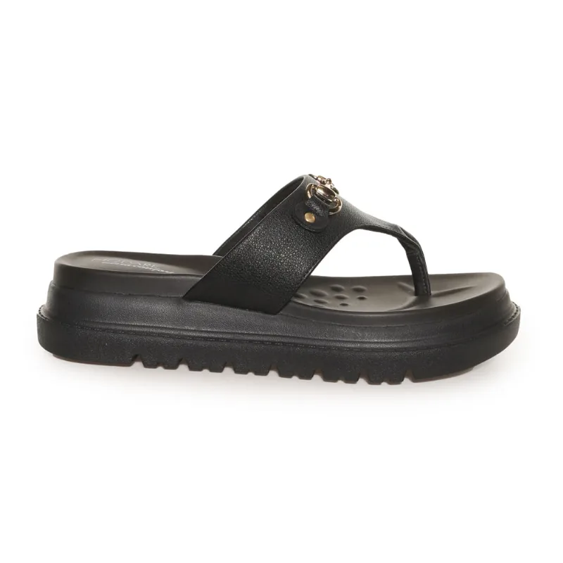 Tamanco Modare Preto Fivela Feminino Preto - 38
