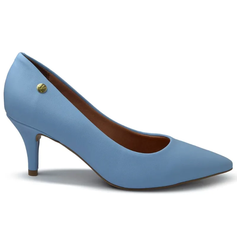 Scarpin Vizzano Feminino Salto Médio 1185.702 PELICA 7286 PELICA CELESTE 36