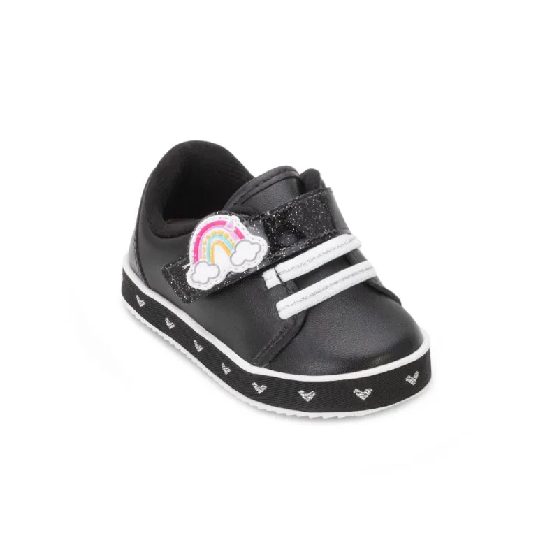 Tênis Casual Molekinha MK25-21316 21 / Preto/Branco