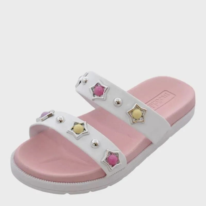 Tamanco Infantil Molekinha Flat napa turim