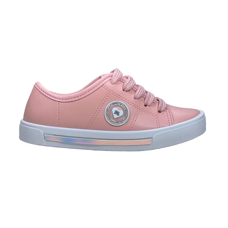 Tênis Infantil Molekinha Detalhe Brilho Feminino